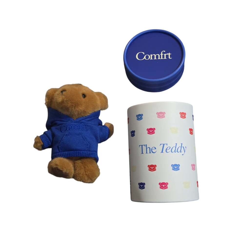 Comfrt The Teddy Bear Blue Bag Charm NIB